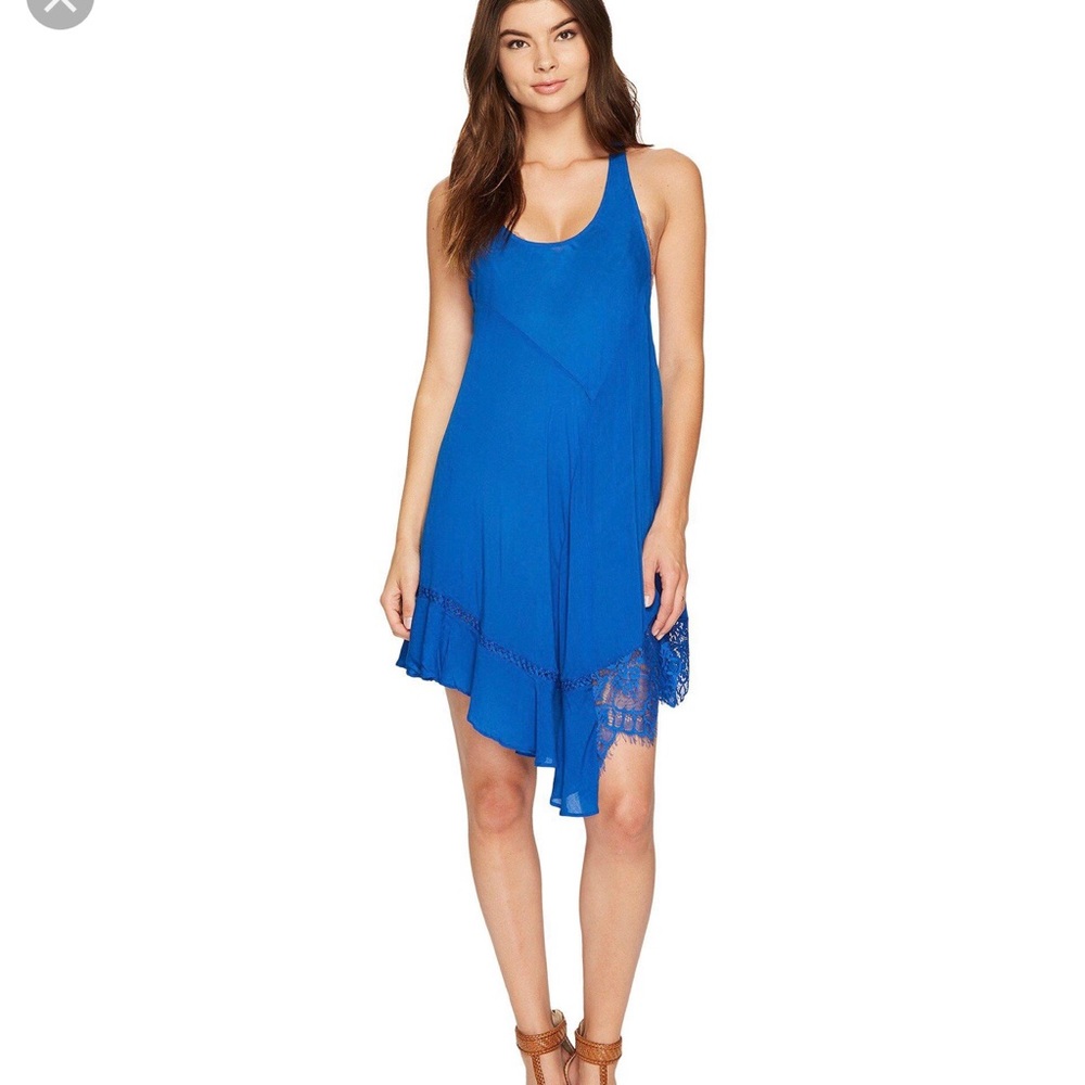 Free People Intimately asymmetrical slip dress